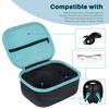 RAZOR SLIM ELEC MUFF Slim Electronic Earmuffs with Storage Case Light [Peyyargo] Walker's (Black + Blue)