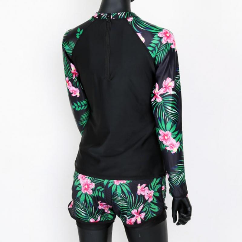 Fruitry WoMen S Tropical raSh Guard Set M 4xl