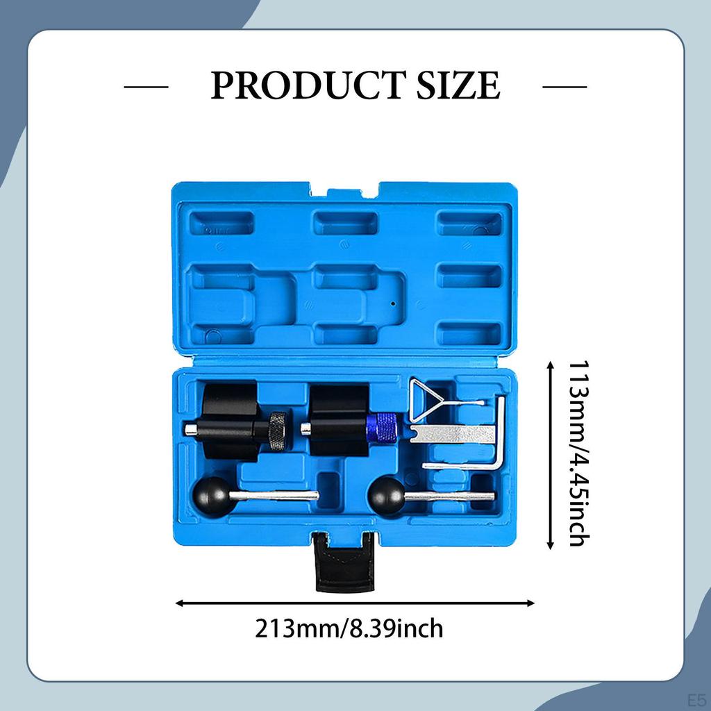 Camshaft Timing Locking Tool Kit Crank Locks Automotive Repair Accessory Belt Tensioner