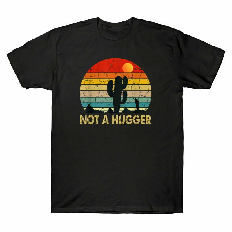 A Shirt Funny Not TShirt Unisexs Cotton Tee Cactus Short Sarcastic Hugger Sleeve