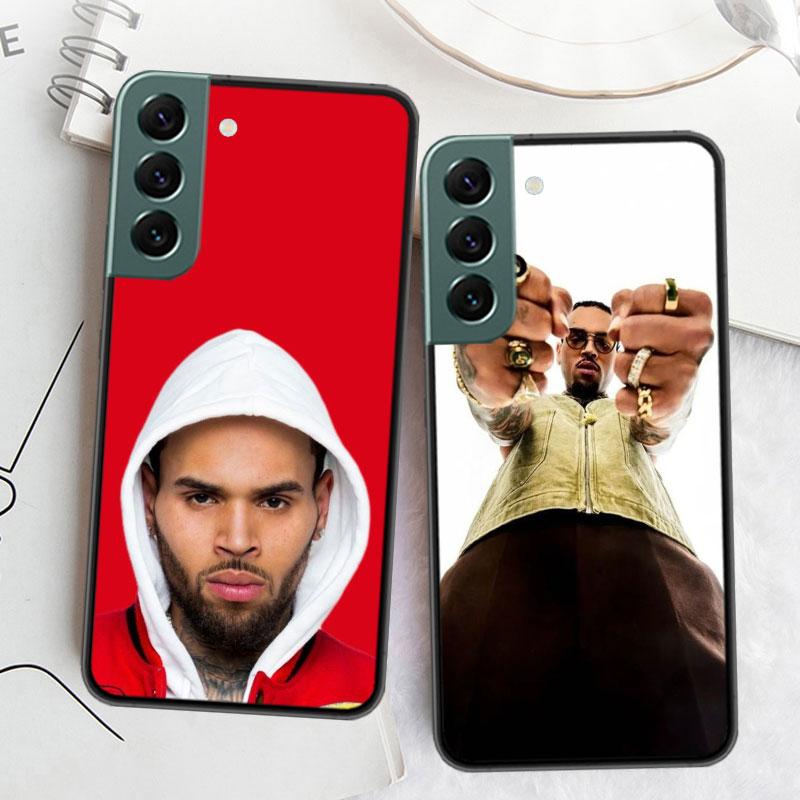 Chris Brown American Rapper Phone Case For Samsung A15 A25 A35 A55 Galaxy A12 A22 A32 A52 A72 A54 A34 A24 A14 A53 A33 A23 A13 A7