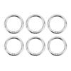 20Pcs Spring O Rings 1.69in Diameter 0.24in Thick Strong Copper Secure Closure Spring Buckles for Purse Bag Jewelry