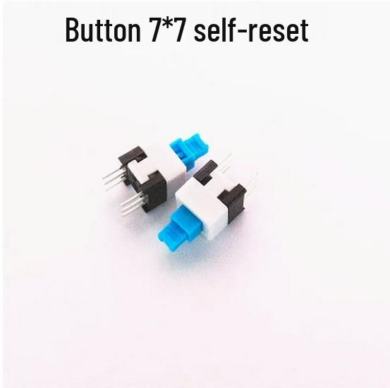 Six-pin Button Switch Keypad, Non-locking, Side-mounted, Sizes: 5.8x5.8, 7x7, 8x8, 8.5x8.5 MM