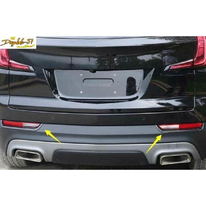 Fit For Cadillac XT4 -2024 Carbon Fiber Rear Fog Light Lamp Cover Trim Cover