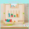 Wooden Shape Color Match Board For Kids Educational Toy For Toddlers