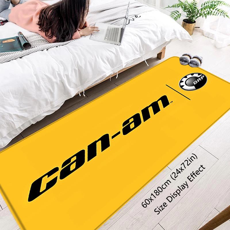 Foot Rug Welcome Floor Mat for CAN-AM BRP Racing Motorcycle Entryway Hallway Carpet Kitchen Water Absorb Rugs Fluffy Home Decor