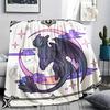 Toothless Night Fury Print Flannel Blanket, Ultra Soft High Quality All Seasons Warm Throw, Home Decor Cozy Blanket, Perfect Christmas Gift