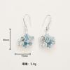 Elegant Ginkgo Leaf Earrings Women Gold Plated Copper Dainty Drop Sweet Chic Style Winter 2025 New Arrival