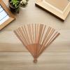 3Pcs Wood Folding Fan Frame Unfinished 22Cm DIY Hand Fan Material Japanese Style Creative Craft Kit for Festivals Shows