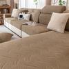 Yu Leaf Pattern All-Inclusive Sofa Cover Modern Simple Sofa Cover 2024 New Sofa Cushion Fabric Non-Slip Cushion