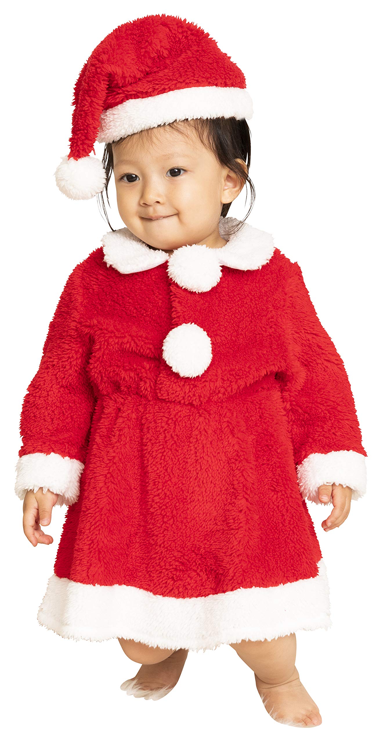 

Clearstone Marshmallow Baby Cosplay Christmas Marshmallow Santa Red Dress, Baby, 80cm,