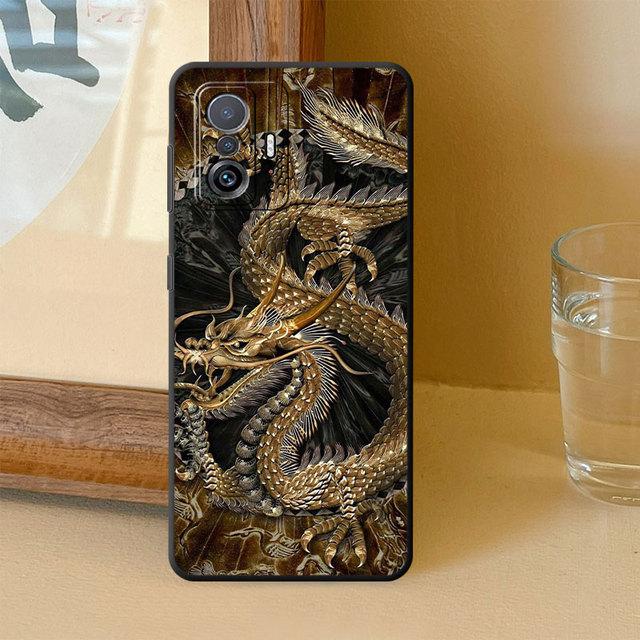 Tpu weiche Luxus-Hülle für Samsung Galaxy S20 S21 S22 Hinweis 20 Ultra 10 Plus 8 9 S23 5g Mode chinesische Tiger Drache Abdeckung
