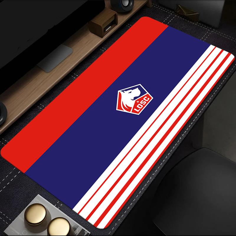 Losc Football Crest mouse pad, rubber base, esports desk mat, mouse pad for gamers and office use, gaming desk , easy to clean mat