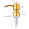 1pcs 304 Stainless Steel Pump Head For DIY Jars Bottles Soap Lotion Dispenser Pump For Liquid Pumps Standard 28 400 Thread Home