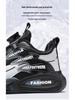 Boys' Winter 2025 Cotton & Velvet Warm Leather Running Shoes