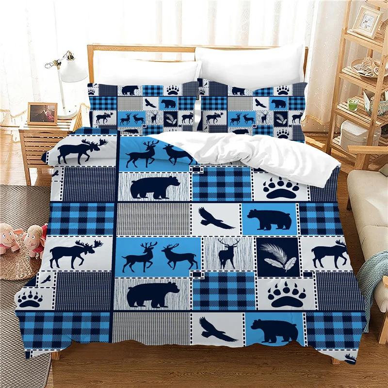 Dropshipping Bedding Sets 100% Print 3d Tiger Duvet Cover Set Double Bed Bedroom Set Beddings 3pcs Quilt Cover Pillowcase Animal