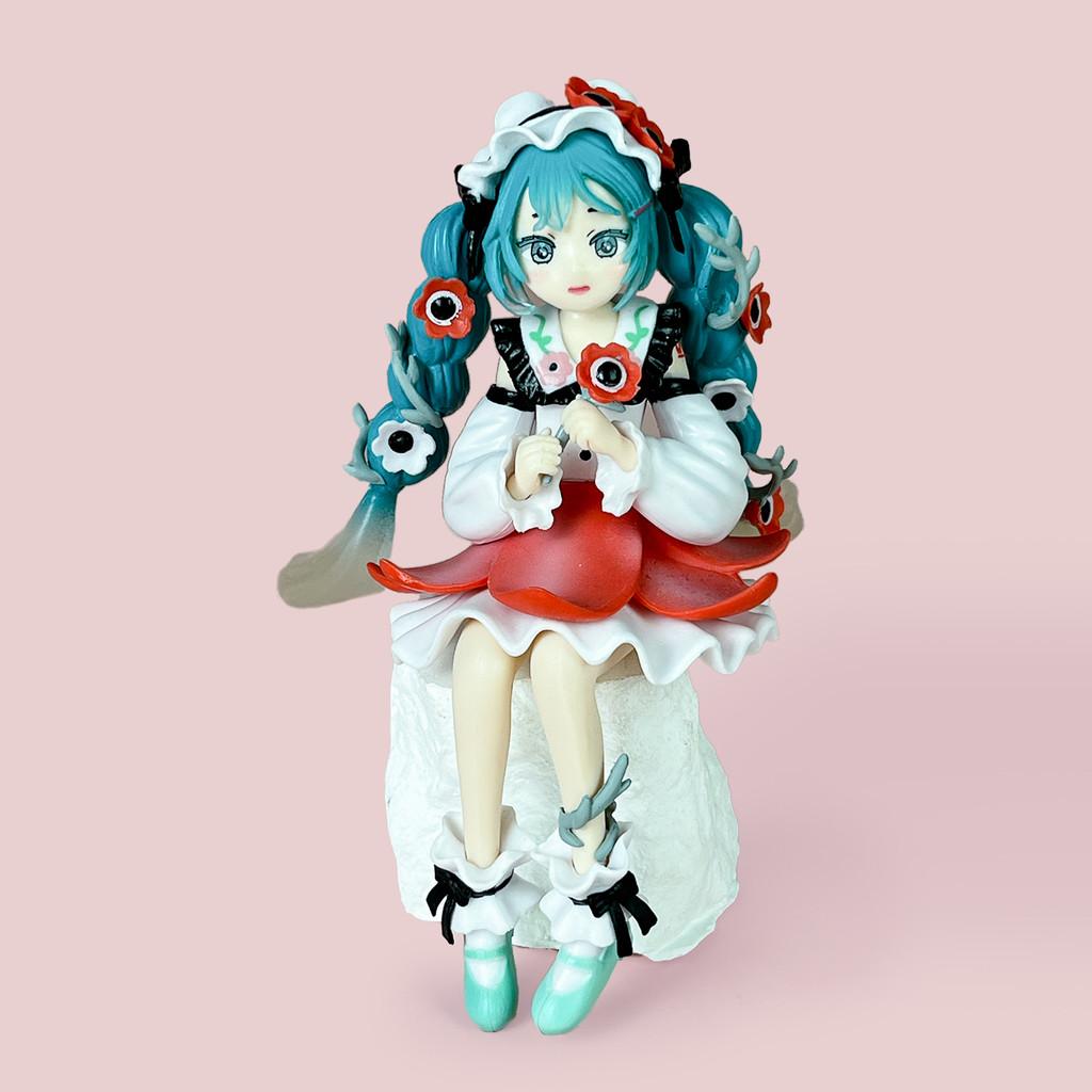 Hatsune Miku Pvc Art Toy With Detachable Parts For Anime Collectors And Gift Enthusiasts