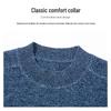 Men's 90% Wool Blend Crew Neck Sweater