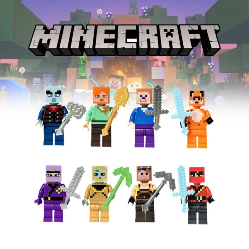 Factory World Mini Figurine Building Blocks Compatible With Lego Colorful Plastic Toys