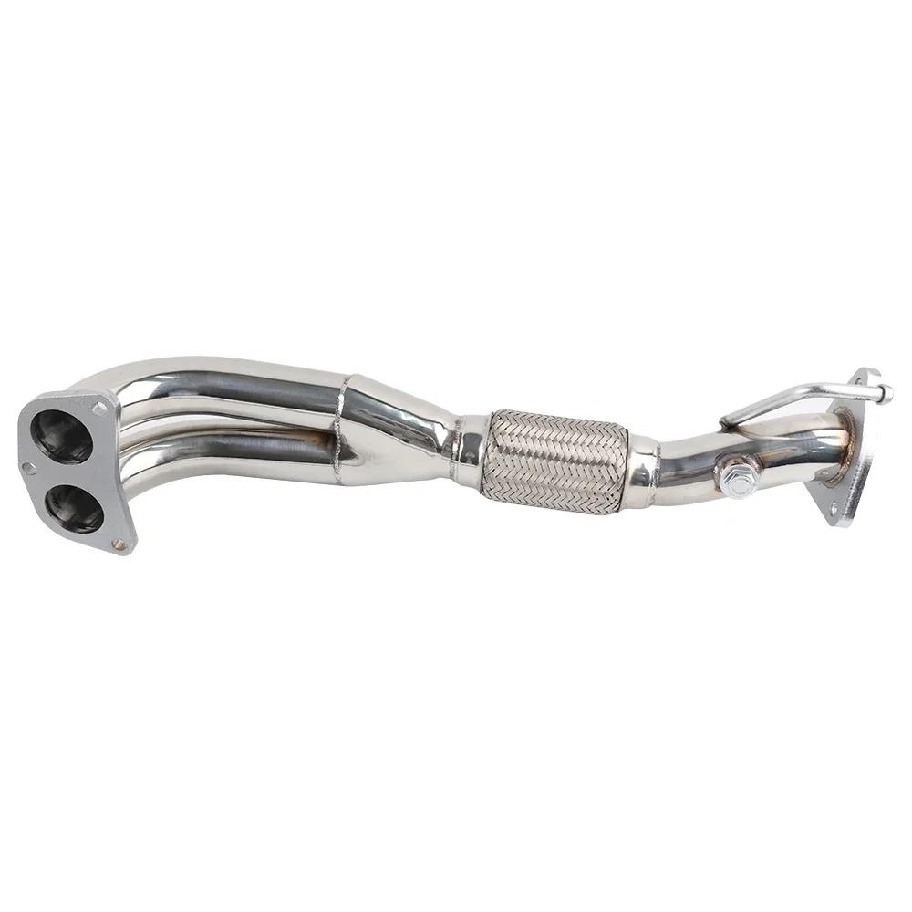 For Honda Accord Exhaust Manifold Header Silver Stainless Steel For 98-02 LS4 F23 DX LX EX L4 2.3L Engine Parts