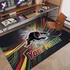 Custom Rug Penrith Panthers Pattern Print Name Text Soft Non‑Slip Floor Carpet for Home Indoor Decoration