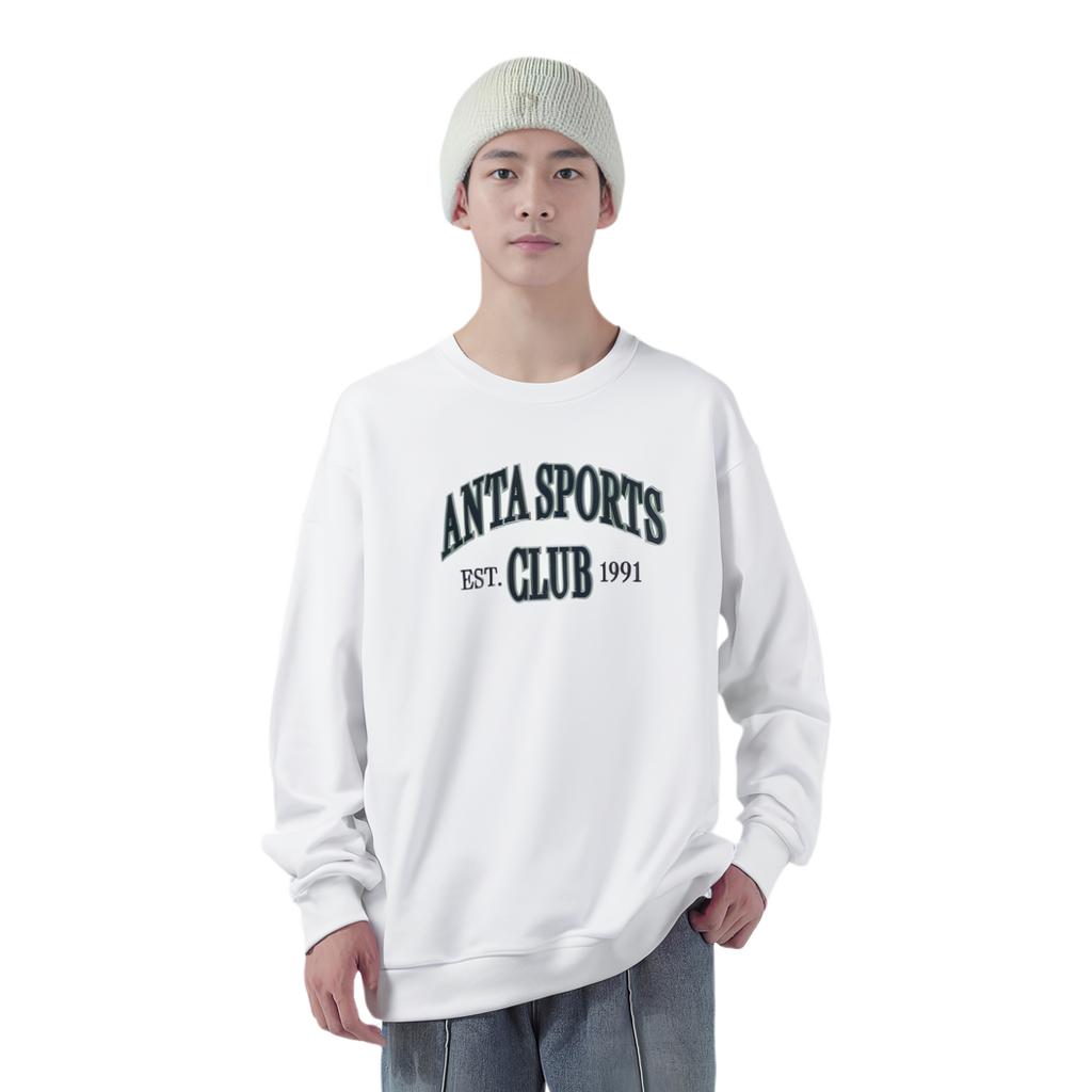 Anta Life Collection Sweatshirt Men's Snowflake White 152438701-1