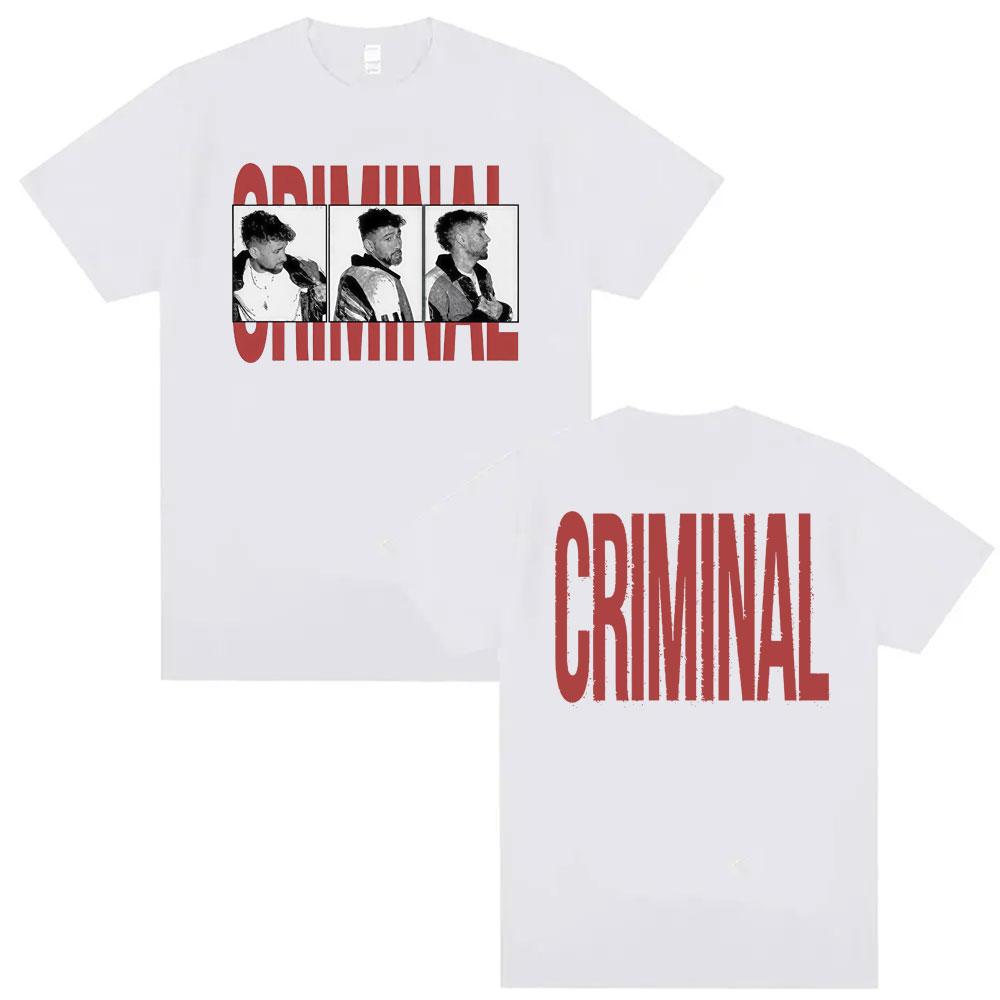 Dani Fernandez Criminal Album Graphic Tee Shirt Mens Women Summer Streetwear Hip Hop Tshirt High Quality 100 Cotton T Shirt