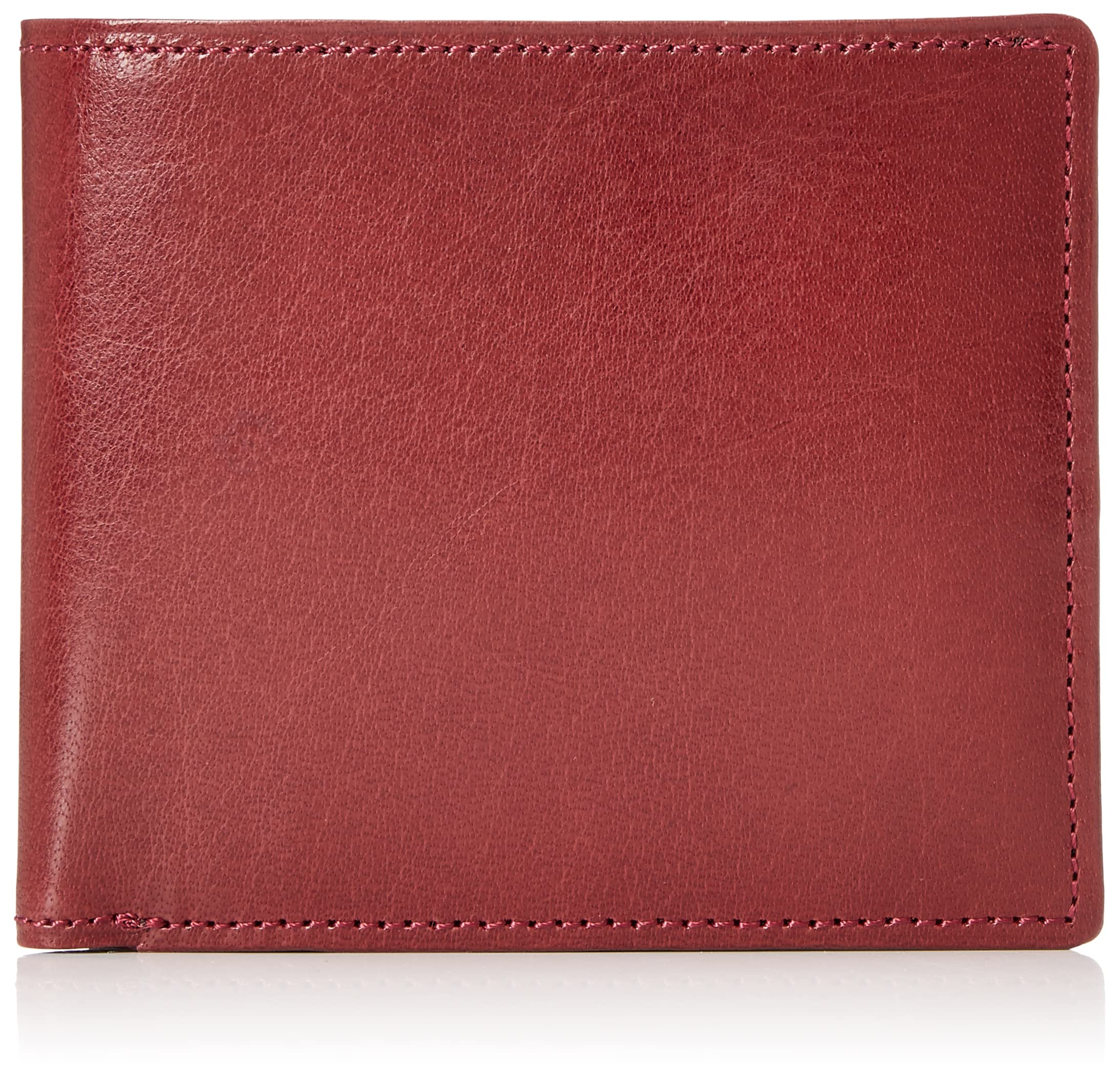 

Buffalo Leather Bifold Wallet NH0818 Wine 71711 [Kitamura] Men s [Red]