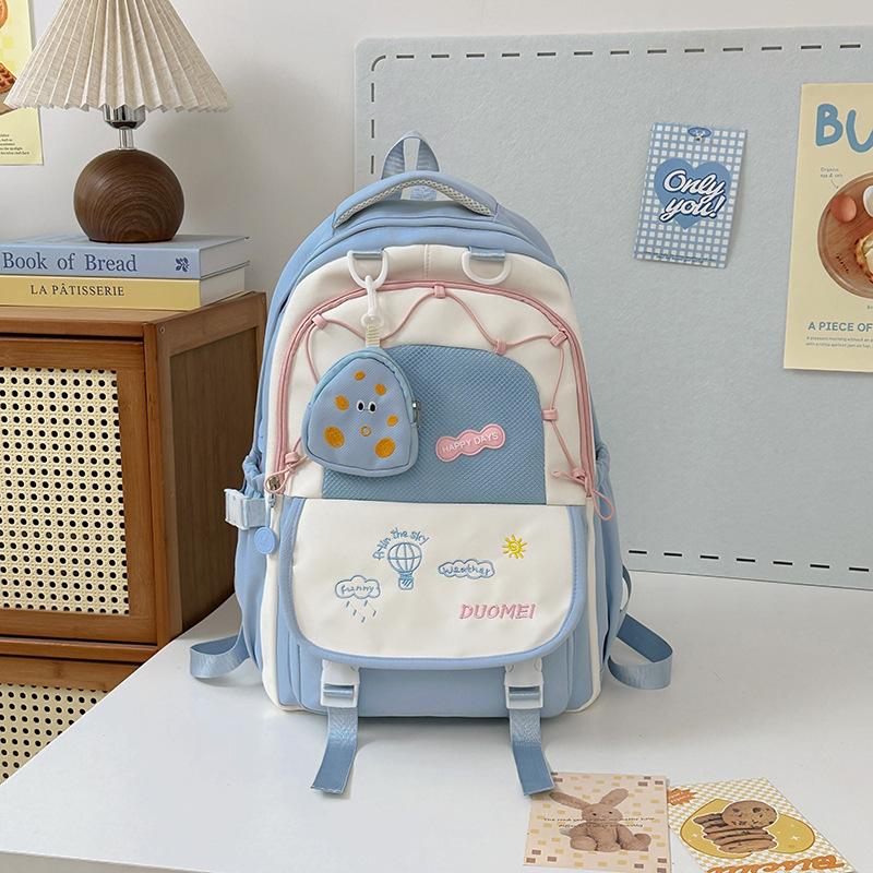 Japanese Ins Schoolbag for Female Primary School Students, High-value Third To Sixth Grade Girls, Cute Junior High School Students, Backpack.