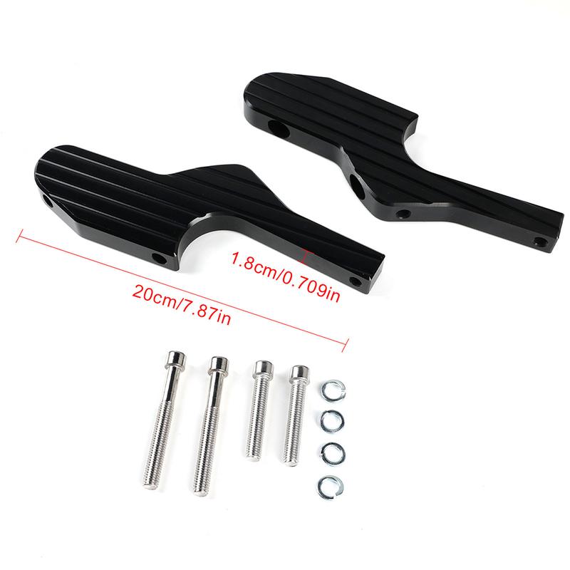 Aluminum Foot Peg Extensions Extended Footpegs for Vespa GT GTS GTV 60 125 200 250 300 300ie Vespa Motorcycle Parts