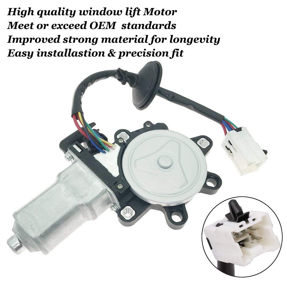 Window Lift Motor Front Left Driver Side For 2003-2009 Nissan 350Z 2003-2007 Infiniti G35 2 Door Coupe Model Replace 80731-CD00A 80731CD00A