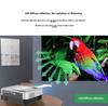 Q6 Portable HD Projector for Bedroom, Smart Home, Outdoor, Hotel, or Apartment Use
