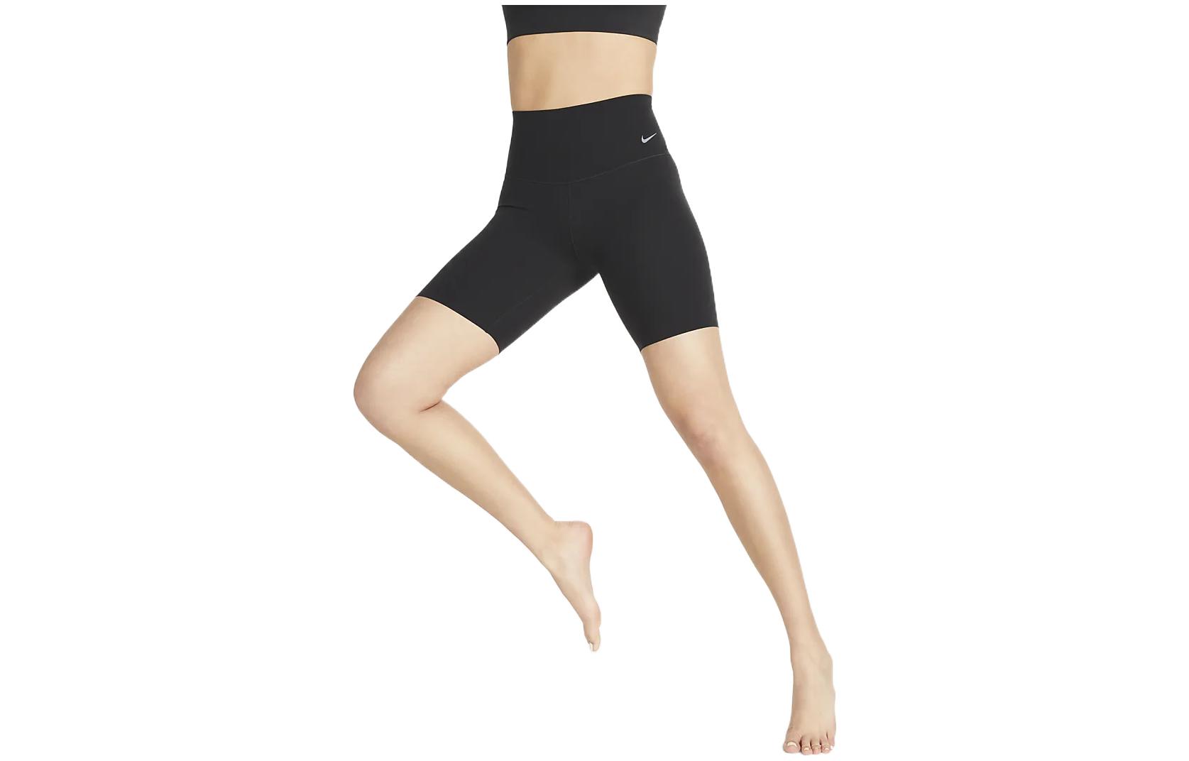 Nike Zenvy Casual Shorts Women s Black Moderate DQ6004-010 L
