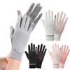 Driving Thin Mesh Anti-UV Breathable UPF 50+  Driving Gloves Mittens Sunscreen  Gloves