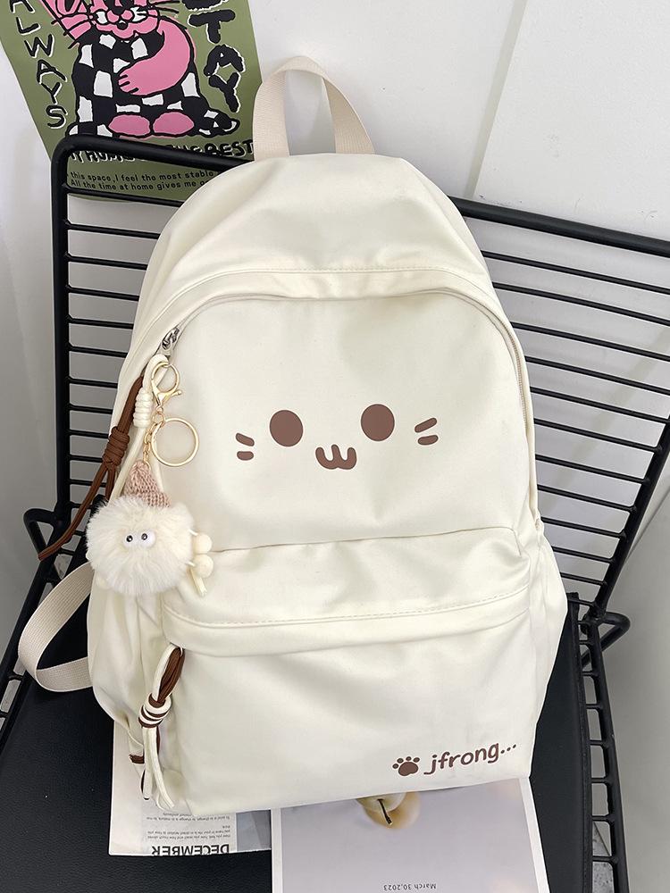 Schoolbag Japanese cute student schoolbag female backpack junior high school college student class commute fresh and lightweight campus backpack