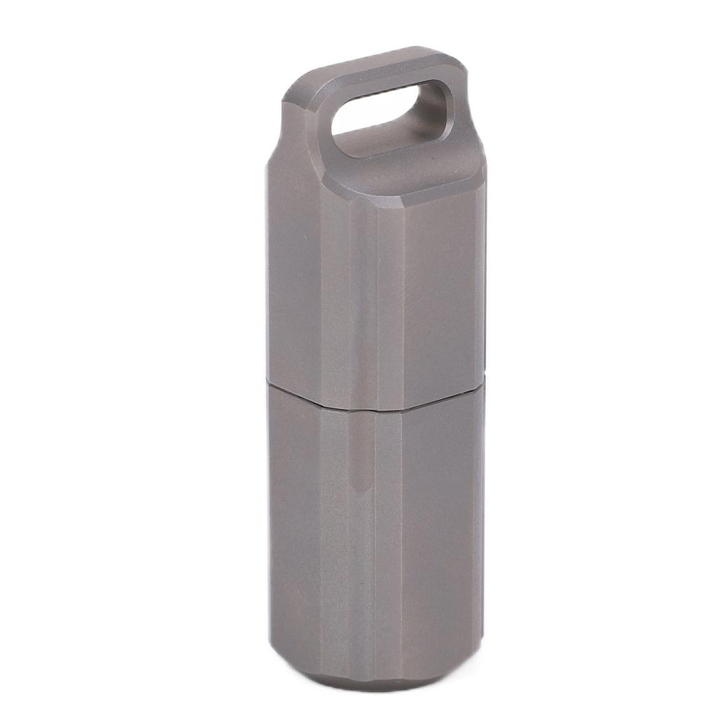 Pills Bottle Sealing Durable Portable Waterproof Small Pills Box for Hiking Camping