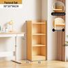 3-Tier Floor Bookshelf
