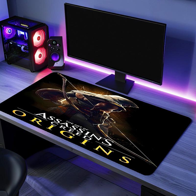 A-Assassin's Creed Mouse Pad - Non-Slip Rubber Base, Smooth Surface for Work,Gaming,Office,And Home Use, Desk Mouse Pad