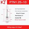 Kaisheng Pin Type Bare End Terminal Copper Crimp Connector, Purple, PTN1.25-10-12-13-16-18.