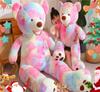 Large stuffed Christmas I stuffed teddy hug INS birthday interior store decoration extra celebration colors bear, bear, bear, bear, pillow, Christmas,