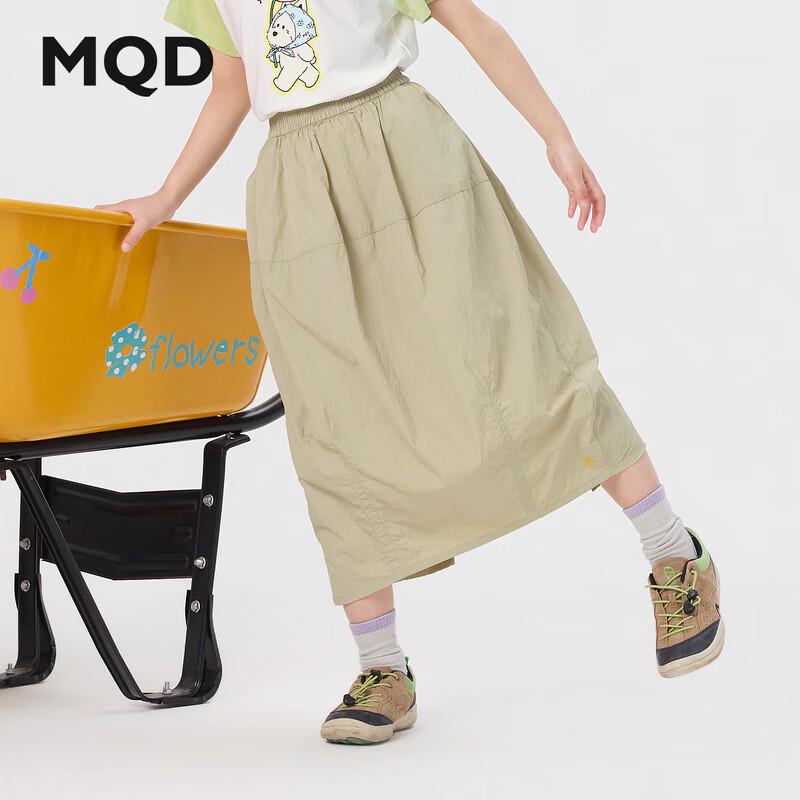 MQD Girl s Lightweight A-Line Outdoor Skirt 140 легкие хаки