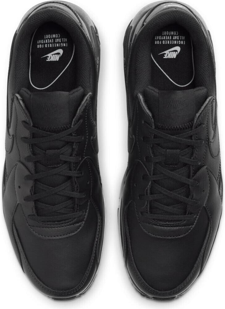 Кроссовки Nike Air Max Excee Leather черный/черный/светло-дымчатый серый