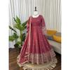 Salwar Kameez Indisk Pakistansk Bröllopsfestklänning Bollywood Anarkali Kostym