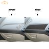 Carbon Fiber For Ford Focus Mk3 2012-2014 Co-pilot trument Panel Trim Strip Cover Interior Accessories