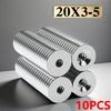 imans Refrigerator magnets with holes for DIY Office Whiteboard Workshop Suitable Tools Home Workplace 10x3-3 12x3-4 20x3-5mm