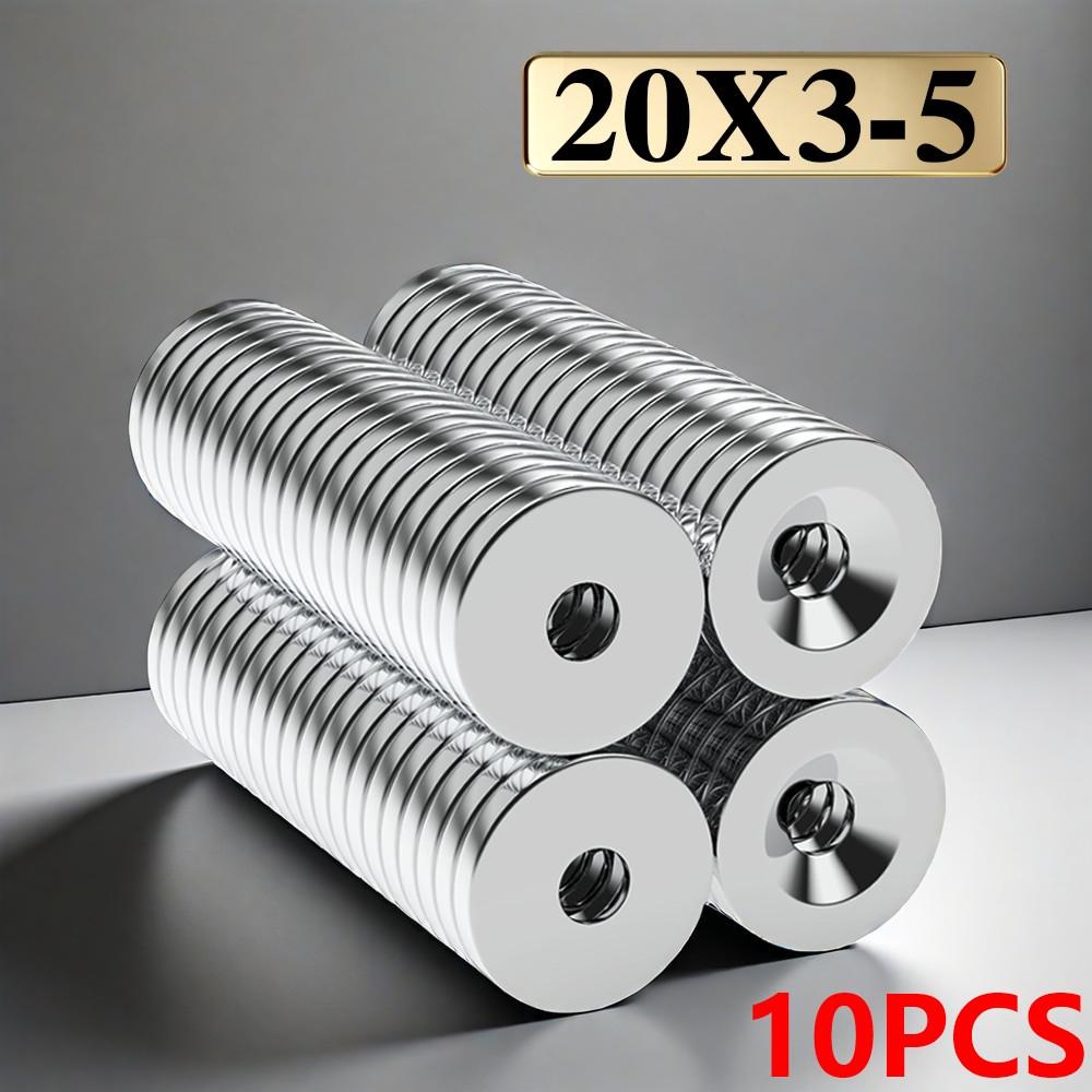 imans Refrigerator magnets with holes for DIY Office Whiteboard Workshop Suitable Tools Home Workplace 10x3-3 12x3-4 20x3-5mm