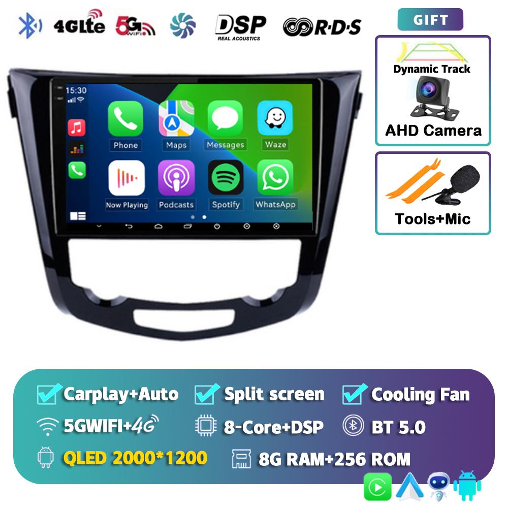 Android 14 Carplay Auto Car Radio For Nissan X-Trail Xtrail 3 T32 2013 - 2017 GPS Multimedia Video Player Stereo WIFI+4G BT DSP