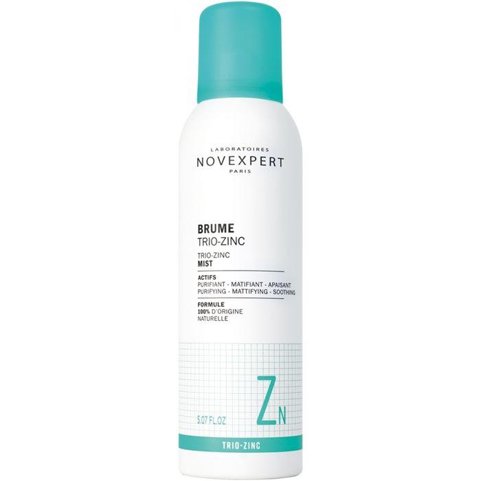 Brume Trio-Zinc - Novexpert - 150 Ml - Purifiante - Apaisante - Matifiante