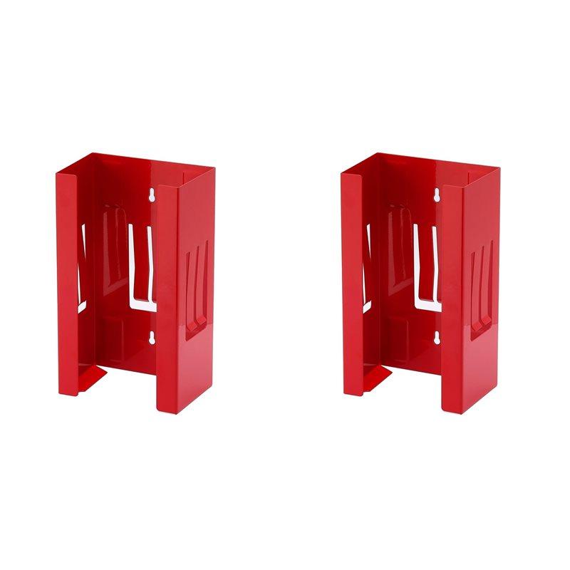 2X Magnetic Glove/Tissue Dispenser, 8LBS Capacity,Glove Dispenser Wall Mount, Glove Box Holder, Glove Holder