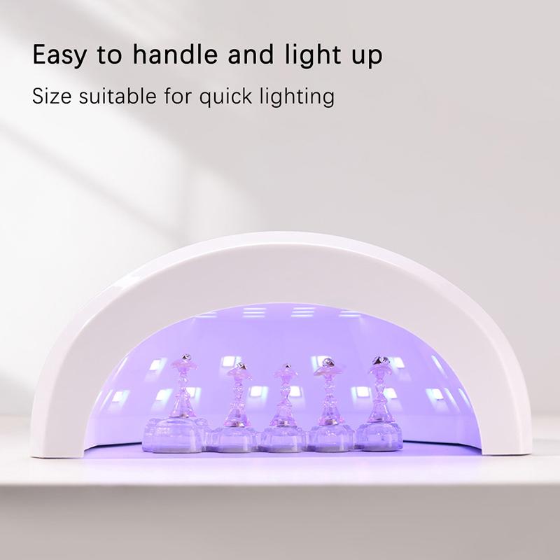 Cat Claw Nail Stand for Press On Nails Aurora Resin Showing Shelves Nail Display Magnetic Holder Manicure Organizer Tools